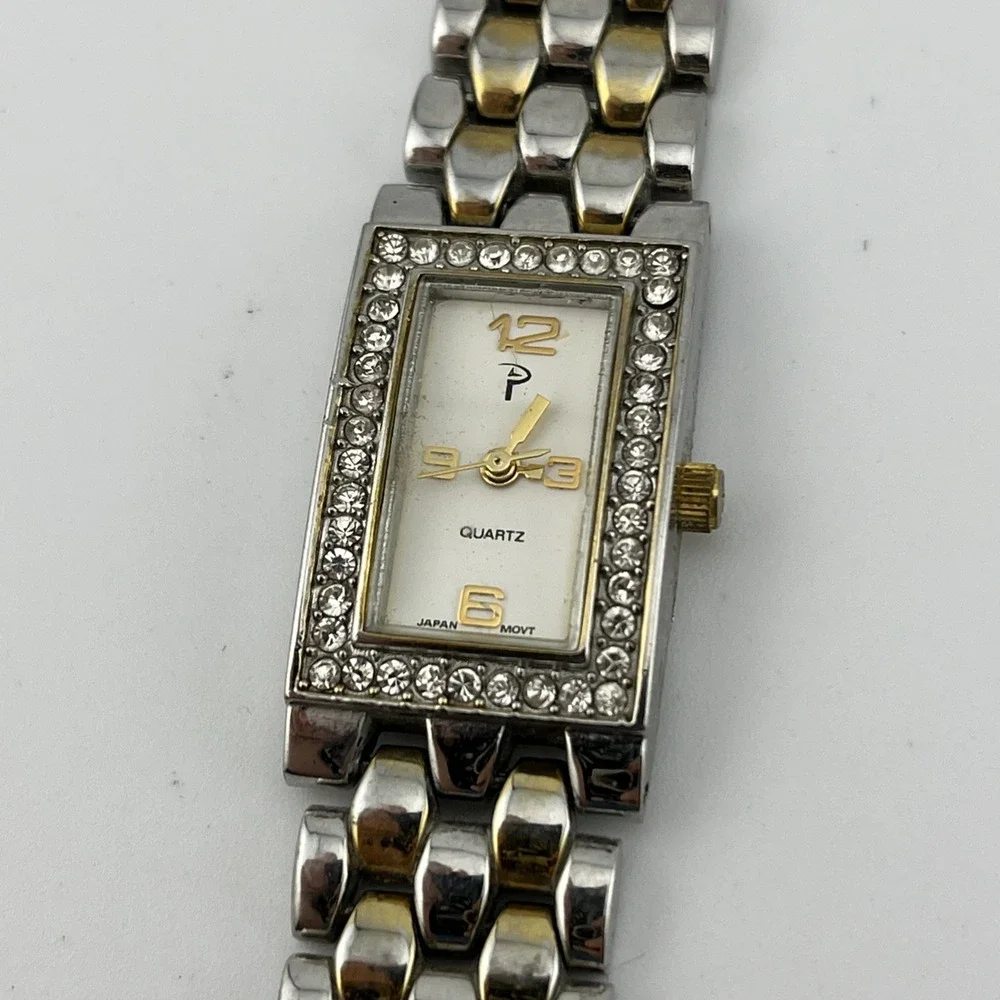 P Watch Women‎ 18mm Case Rhinestone Bezel 6.75